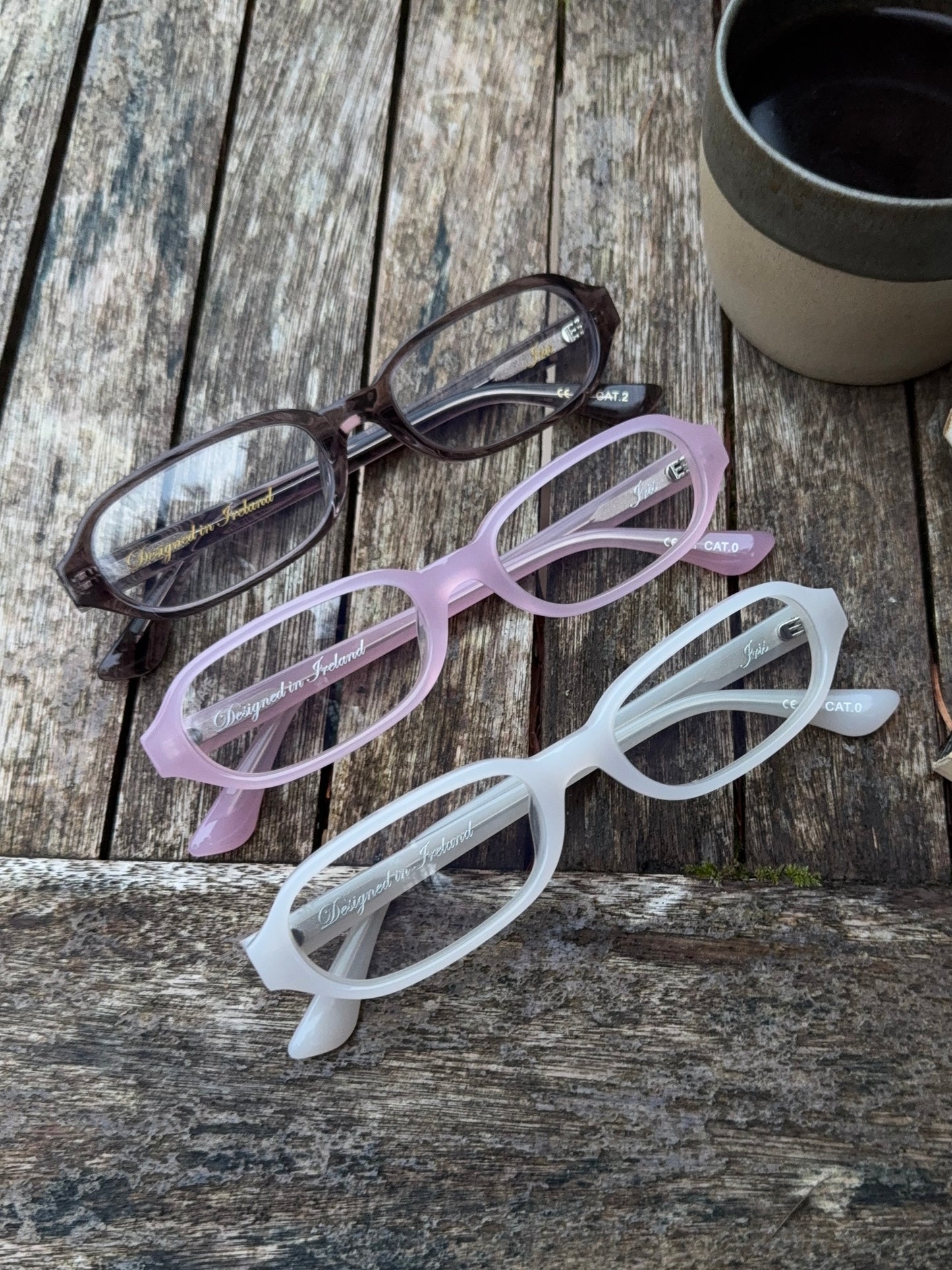Iris - Cotton Cream | Anti-Blue Light Frames