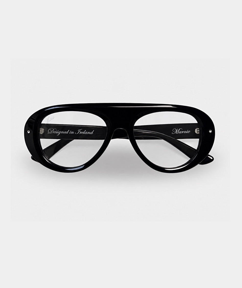Marnie - Solid Black | Anti-Blue Light Frames
