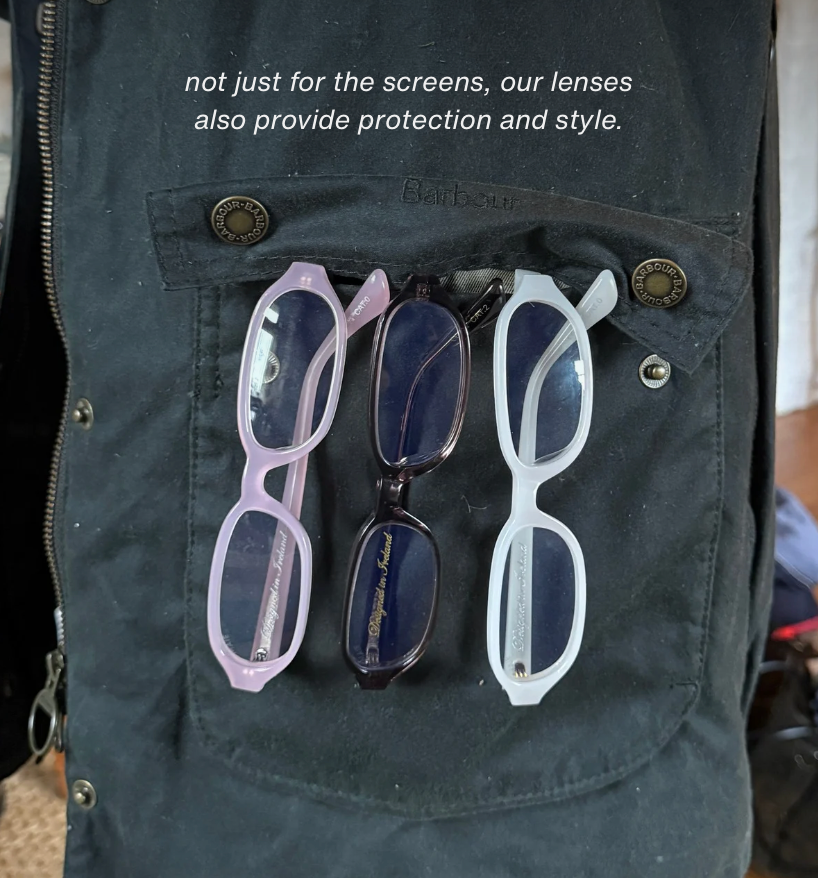 Iris - Soft Pink | Anti-Blue Light Frames