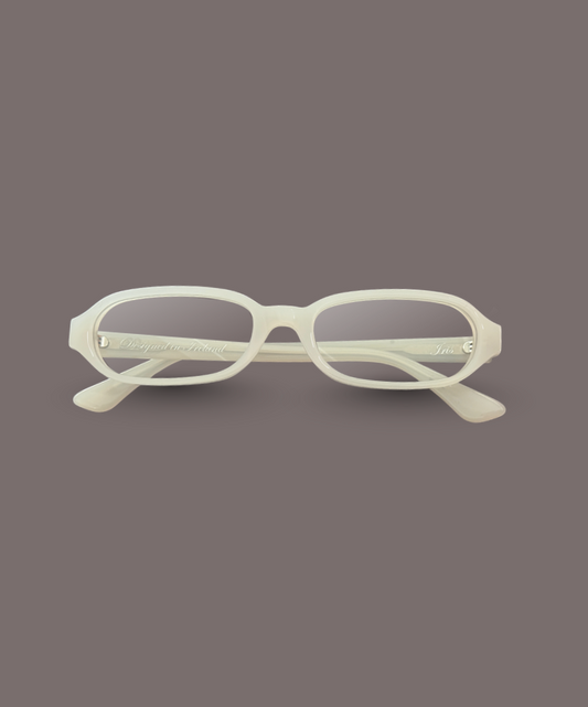 Iris - Cotton Cream | Anti-Blue Light Frames